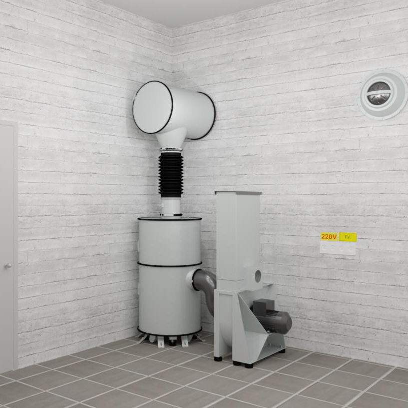 Systemy filtrowentylacji NBC ARC stojące na ziemi